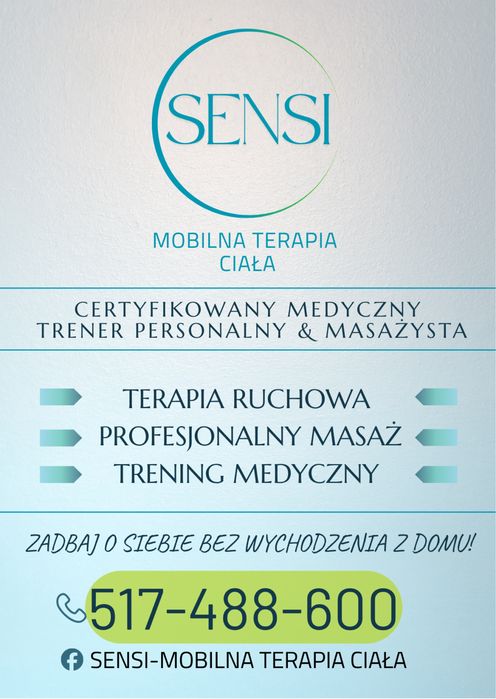 Masaże/Medyczne Treningi Personalne