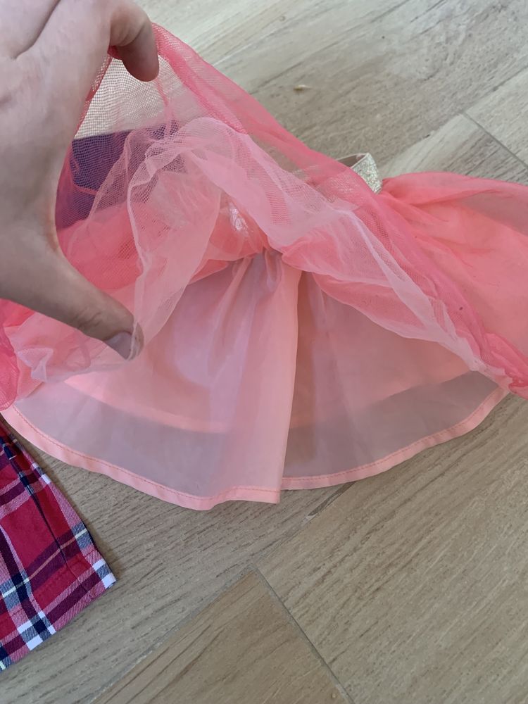 Nowa spódniczka tutu i sukienka rozmiar 68
