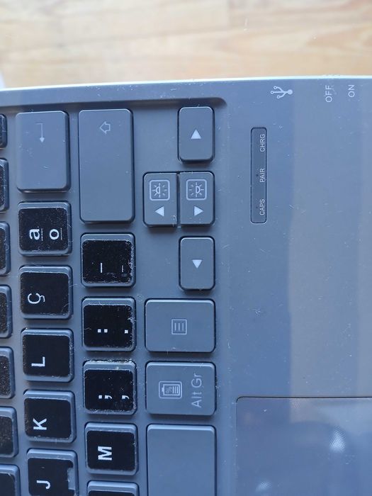 Carregador + teclado surface pro