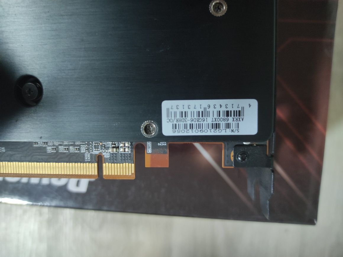PowerColor Radeon RX 6800 XT 16 GB Red Dragon (AXRX 16GBD6-3DHR/OC)
