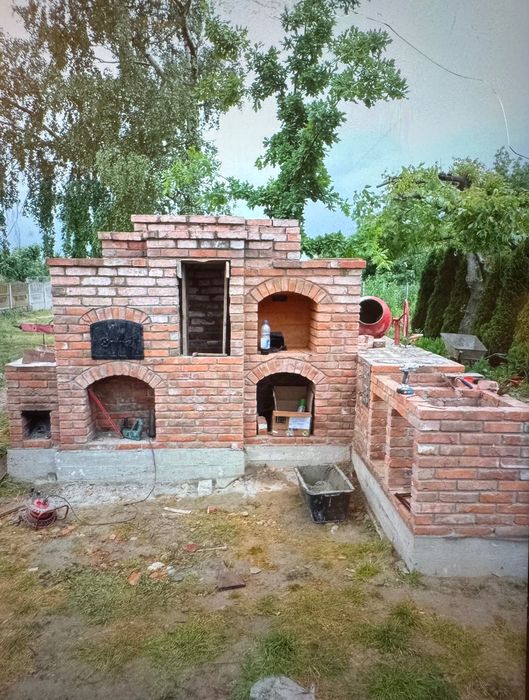 Budowa pieców chlebowych, do pizzy, grilli, wędzarni, roboty budowlane