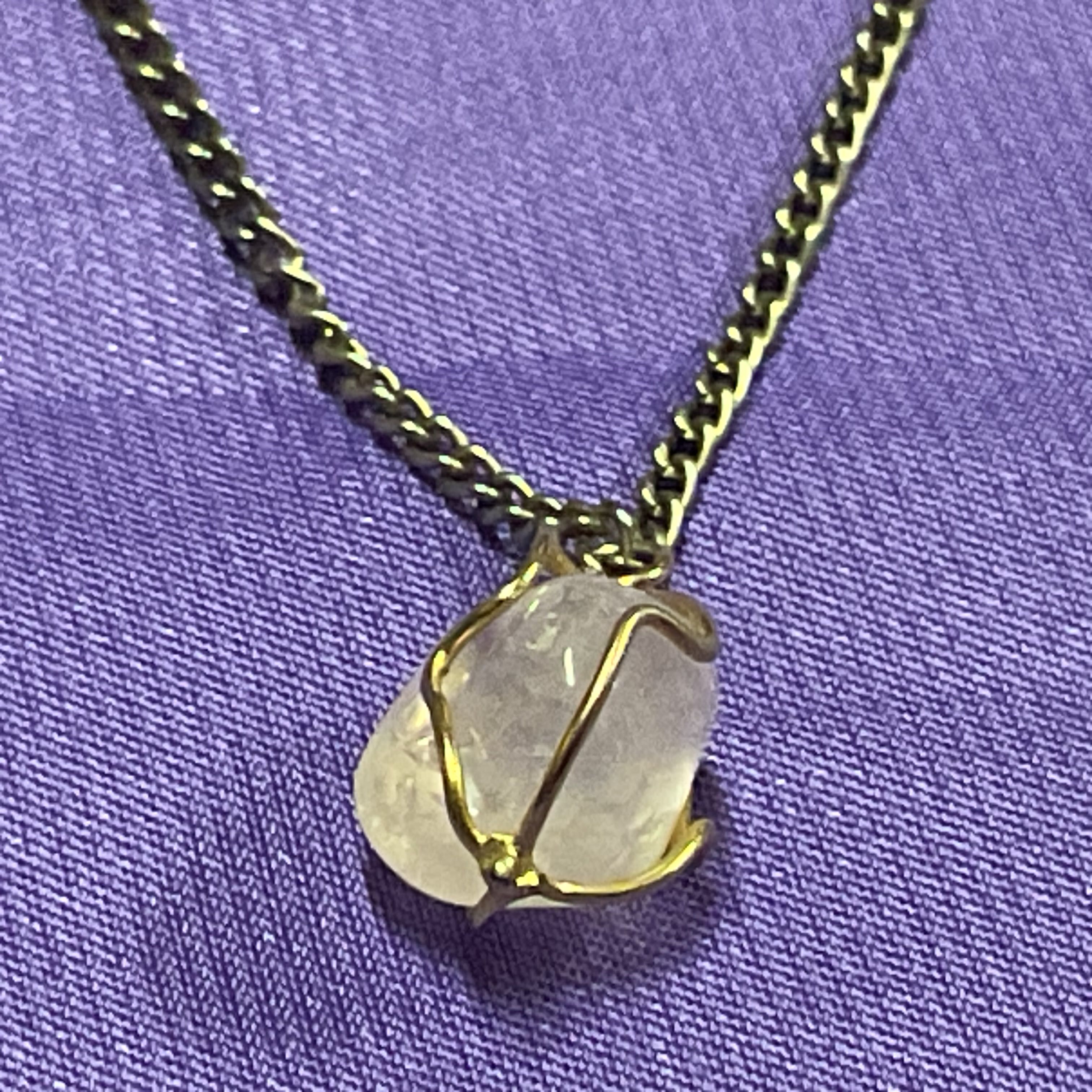 Fio com pedra peça vintage 48 cm