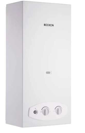 Esquentador BECKEN BWH4027 Atmosférico - Gás Natural