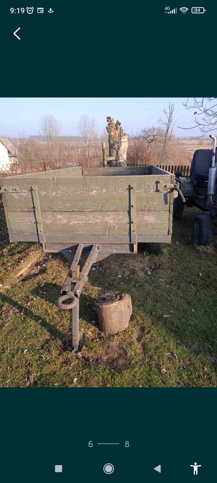 Трактор саморобний