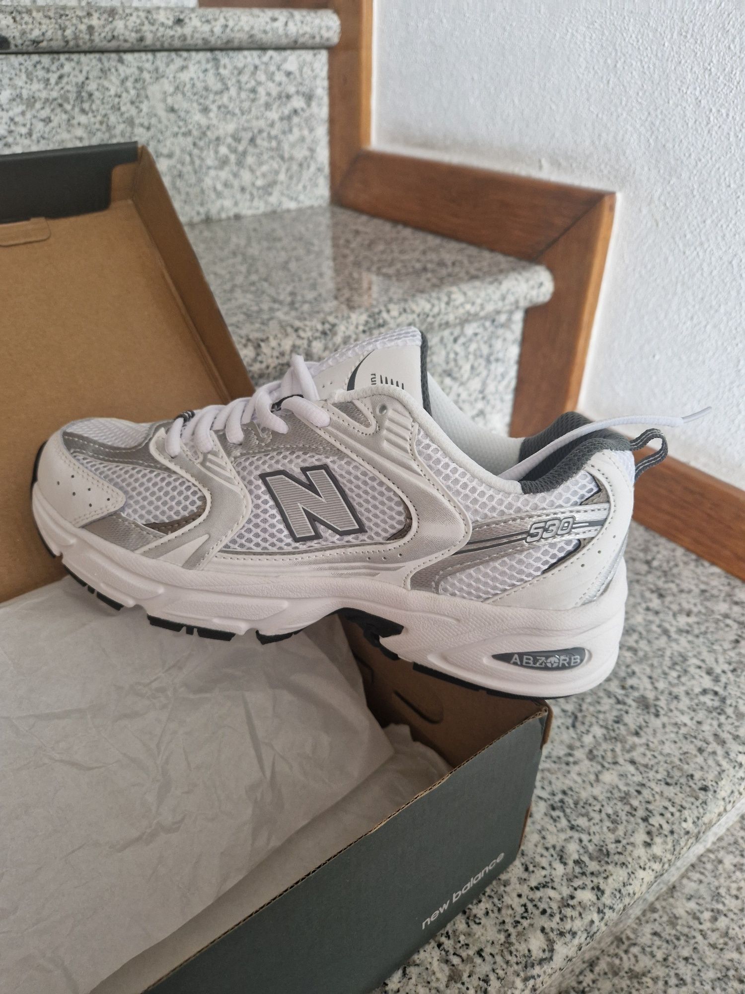 New balance 530 cinza