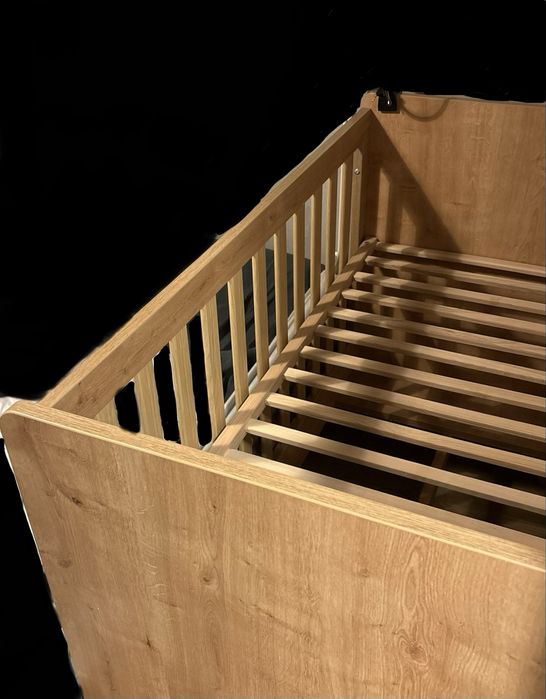 Lóżeczko dziecięce Vox Vintage 60x120 + materacyk Hevea Baby Max