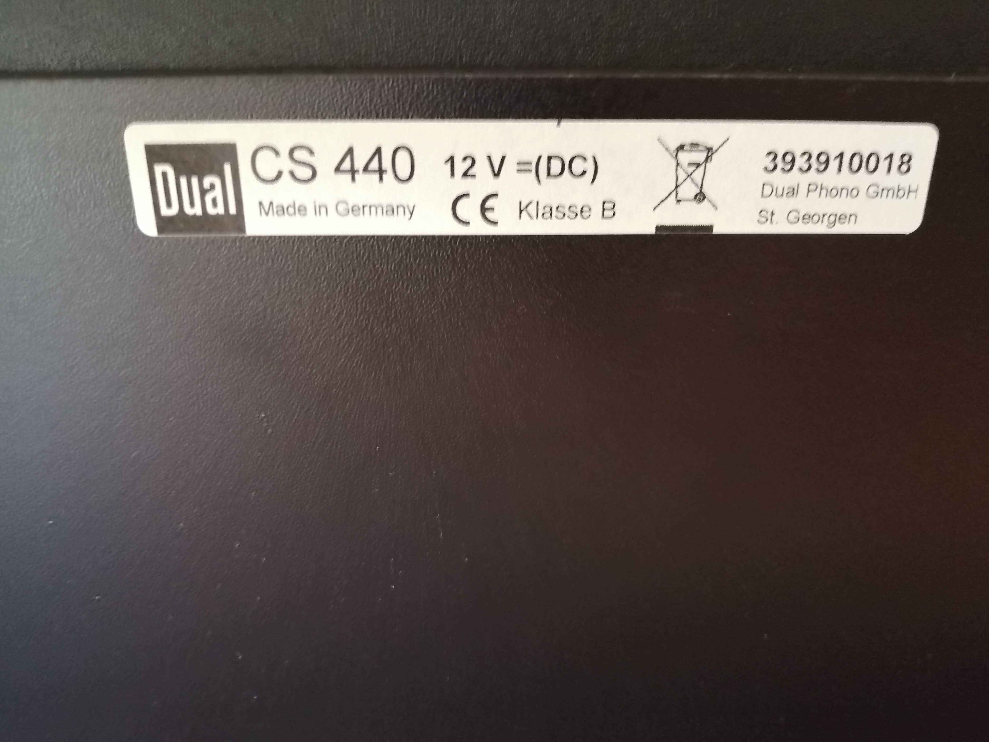 Gramofon DUAL CS 440 automat HiFi + akcesoria (jak nowy)