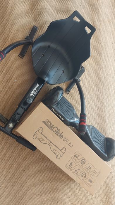 UrbanGlide Bundle Hoverboard 65 Lite + Kart Black