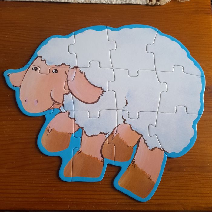 Puzzle 4 unidades e cartas