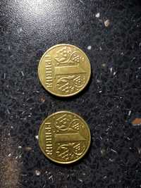 Монети для колекції 50 коп, 1 грн.