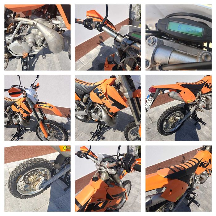 KTM EXC 200 2t, 2005 r. dokumenty, raty na oświadczenie, transport!