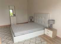 Cama de casal Branca
