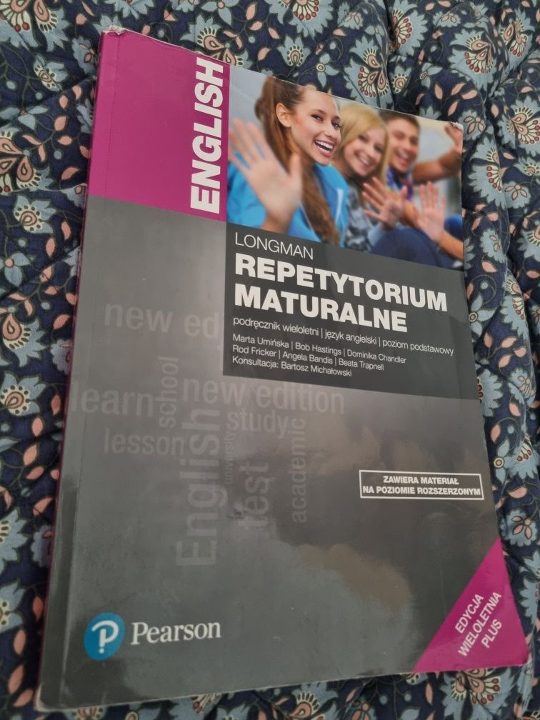 Podręcznik Repetytorium maturalne angielski + Testy maturalne
