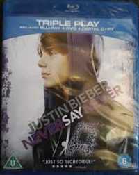 Justin Bieber Concertos BluRay + DVD Novo e Selado PORTES GRÁTIS