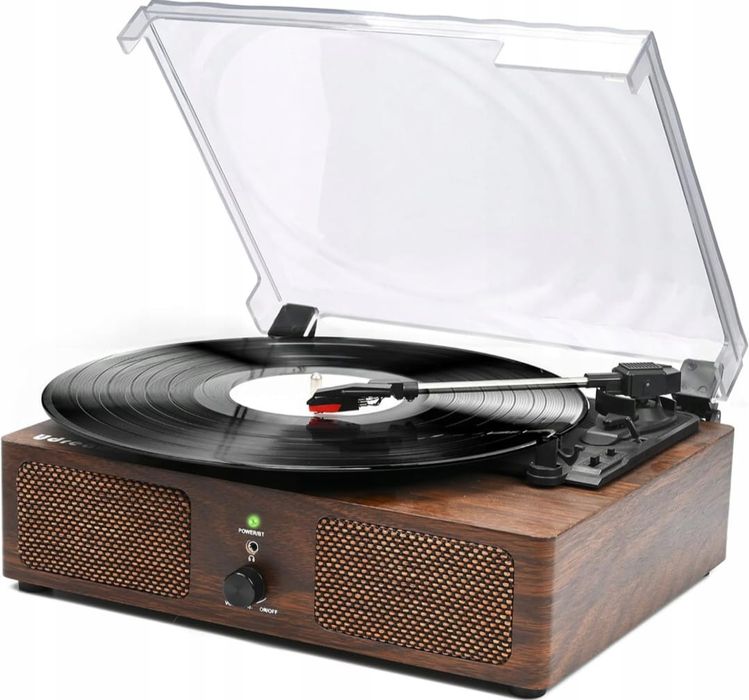 Gramofon pasowy styl vintage