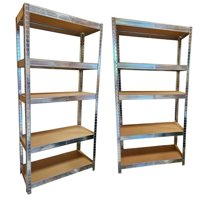 Regał magazynowy do garażu ocynk 180x90x40 CM udźwig 875KG wysyłka