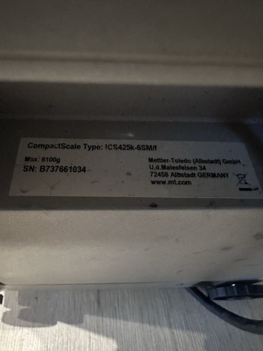 Waga elektroniczna Mettler Toledo ICS425k-6SM/f