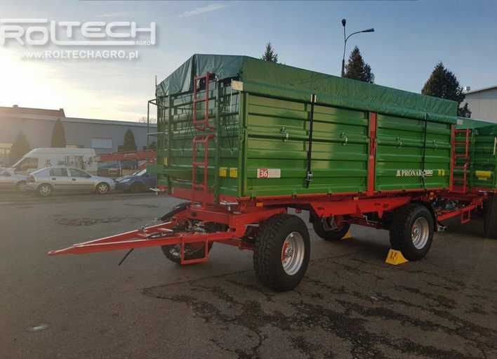 Przyczepa PRONAR PT610 PT510 10t PT612 PT512 12t T680 PLANDEKA GRATIS