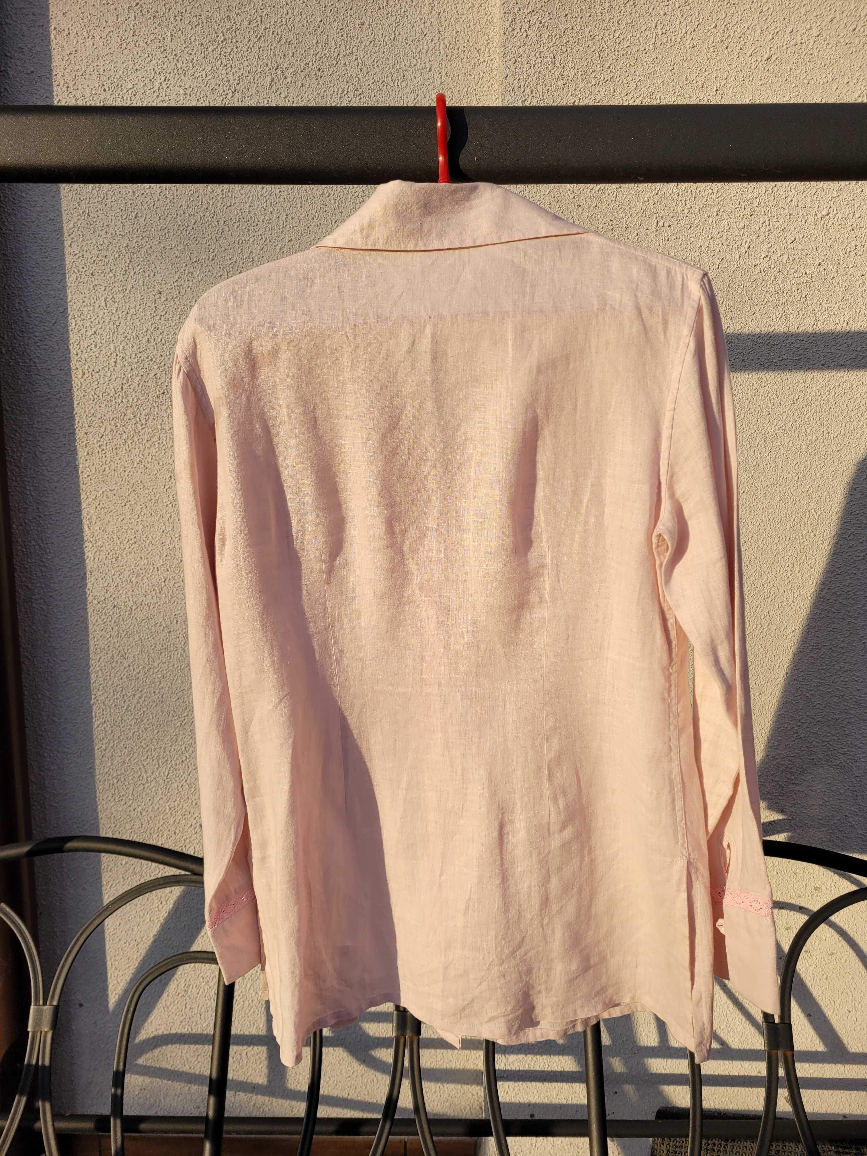 Bluzka, tunika z lnu, marka CAMAIEU, roz.36