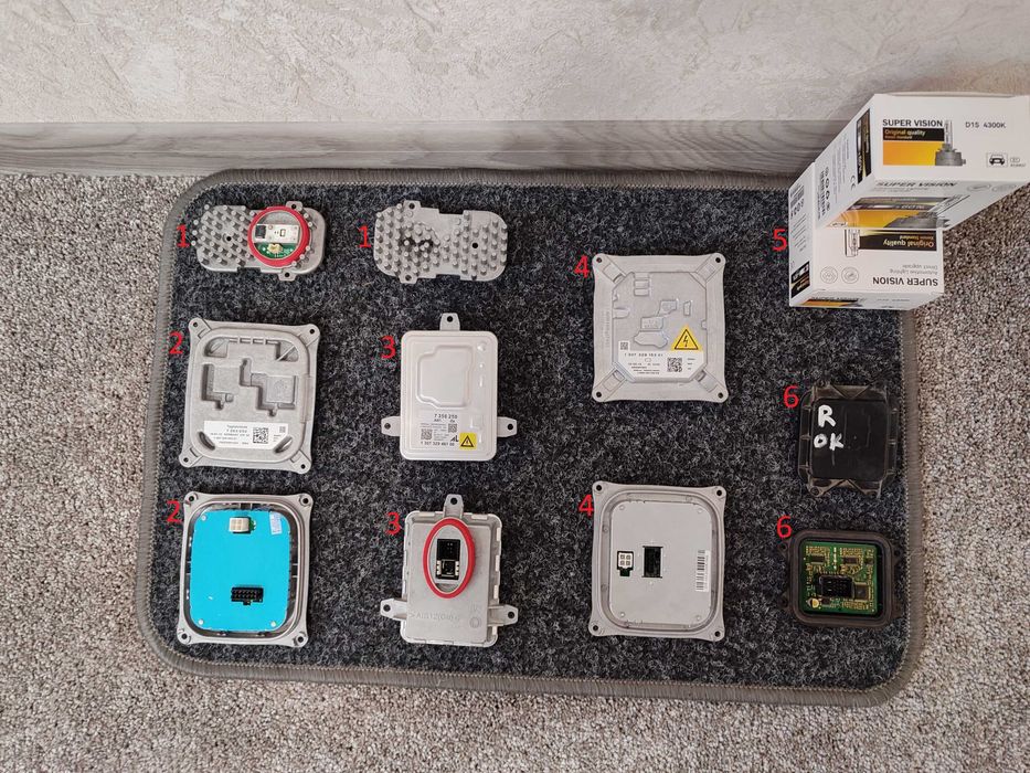 Блоки фари Модулі глазок ксенону адаптиву BMW E70/71/90/92/83/63  БМВ