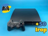 Playstation 3 Slim 500 GB (Sony PS 3) Модель CECH 2504B + 50 ІГОР