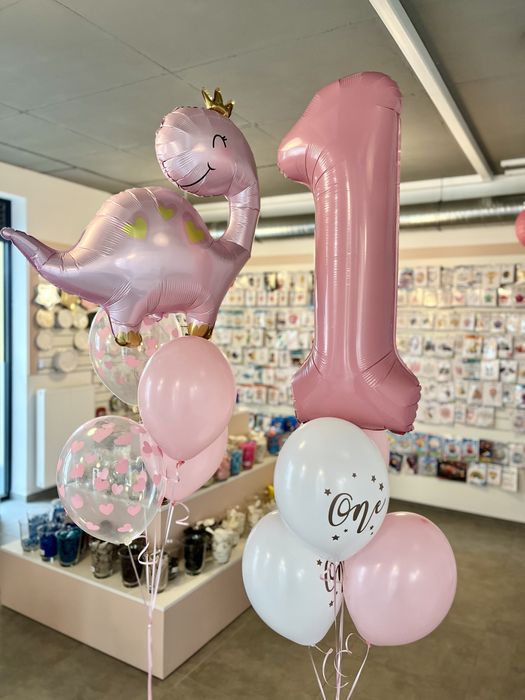 Balony cyferki z helem i inne