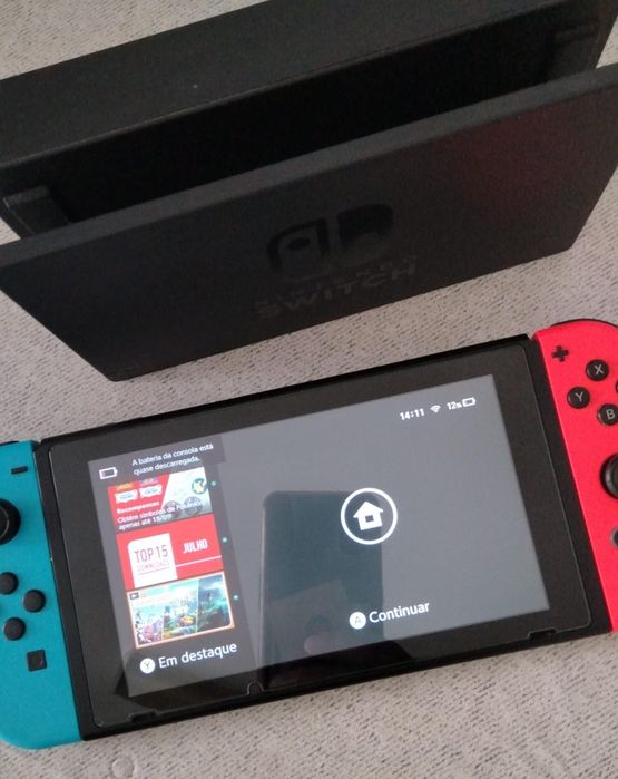 Nintendo switch impecável