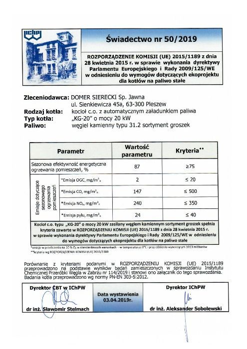 Kocioł piec z podajnikiem 20kW Ekogroszek Ecodesign DOTACJA Internet