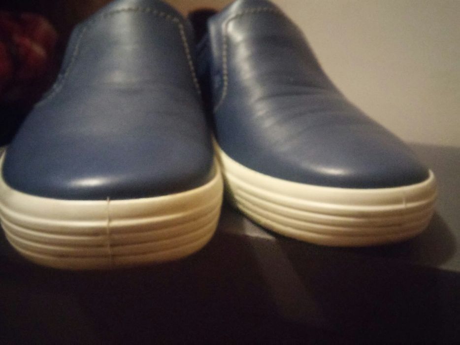 Ессо. Кожа.Мокасины.Слипоны.