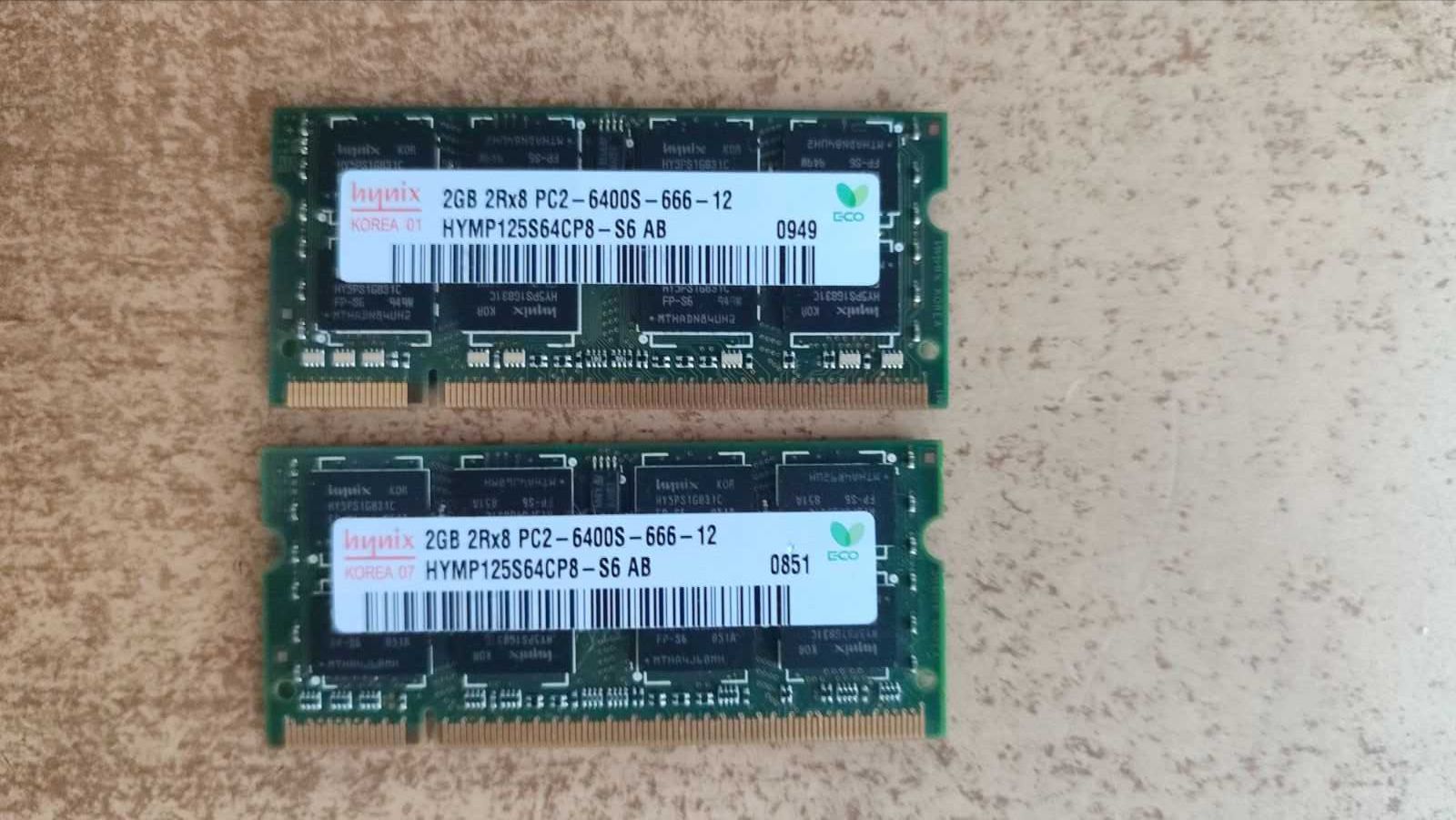 Оперативная память (ОЗУ) 2GB DDR2 6400S