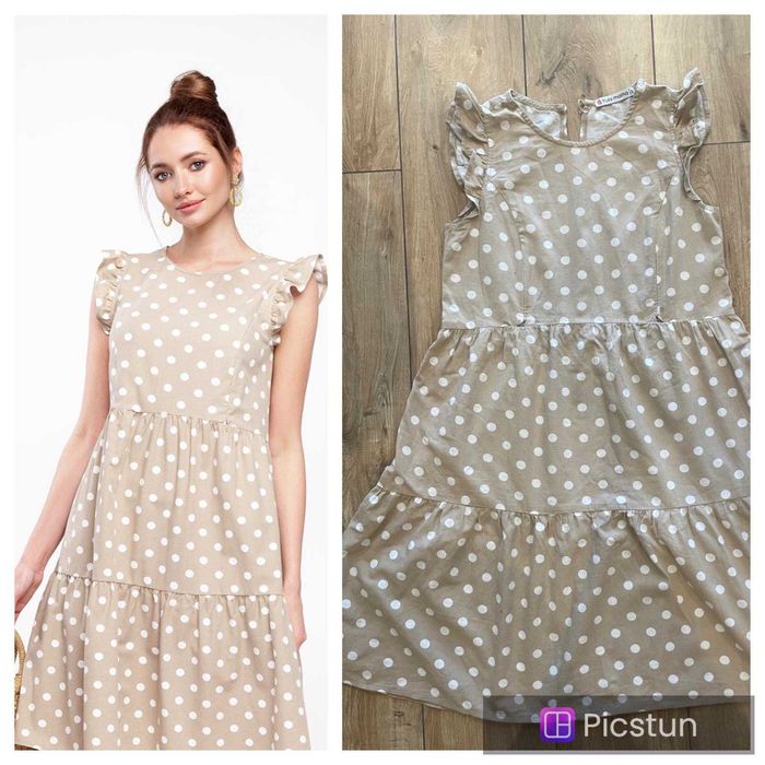 Плаття в горошек та годуючих для вагітних розмір М