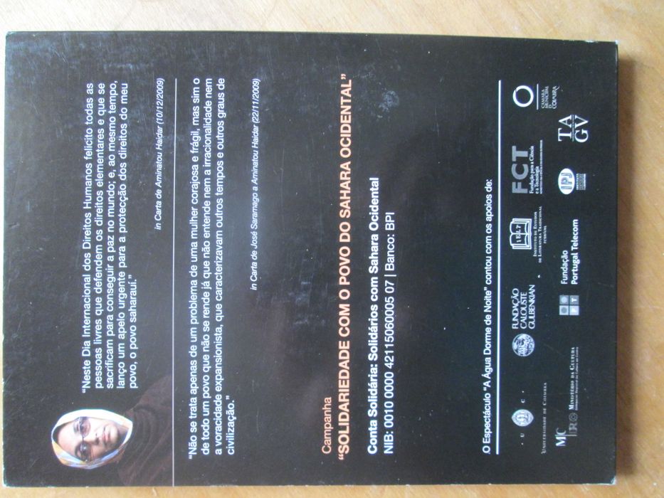 DVD A Água Dorme de Noite | GEFAC