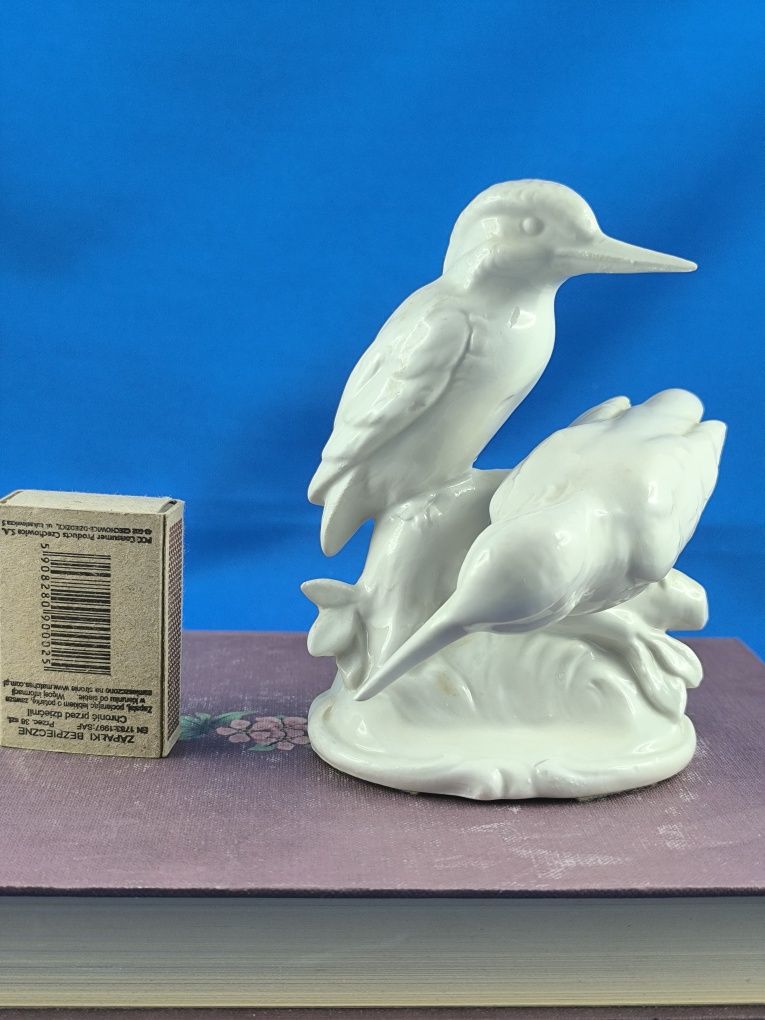 Zimorodki Lippelsdorf Grafenthal Gdr Niemcy #ptak #porcelana