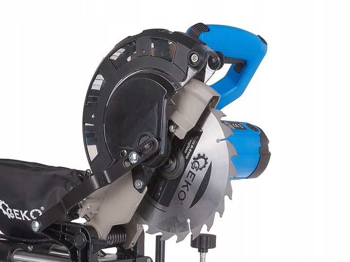 Piła ukośnica z posuwem 1700W 210mm laser pilarka do drewna G80820