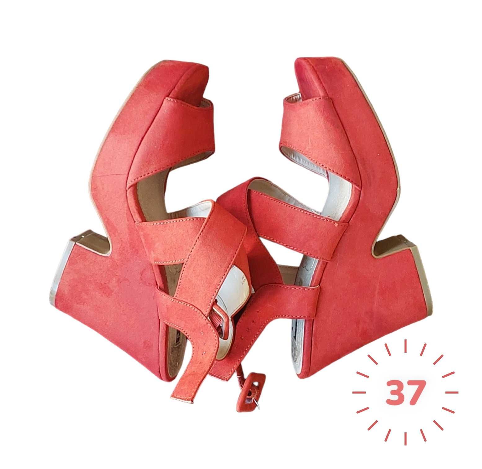 Sandálias Vermelhas Primark 37