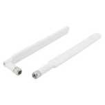 2X Antena Lte Do Huawei B593 E5186 B525 - Biała