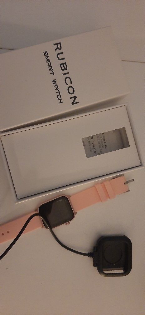 Smartwatch jak nowy złoty  zegarek Rubicon