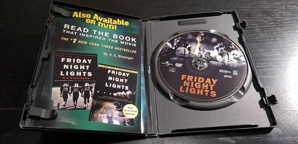 Friday Night Lights film dvd NTSC region 1 Wersja Amerykańska.