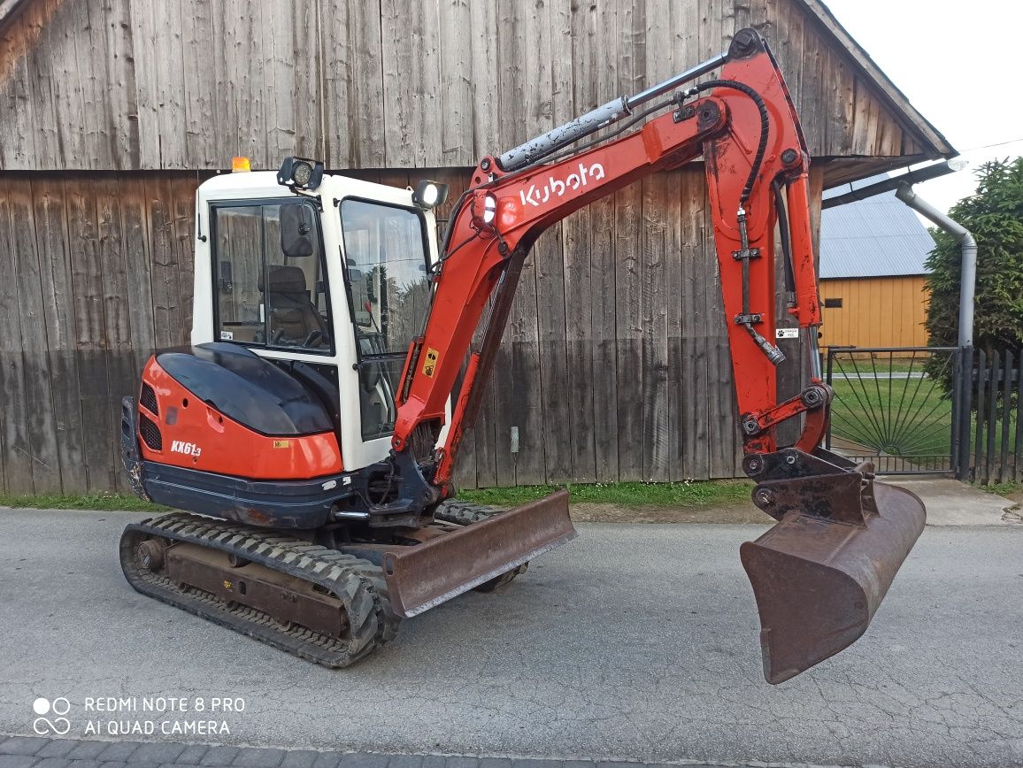 Minikoparka Kubota Kx 61 ! 2700 kg ! Koparka cat jcb yanmar