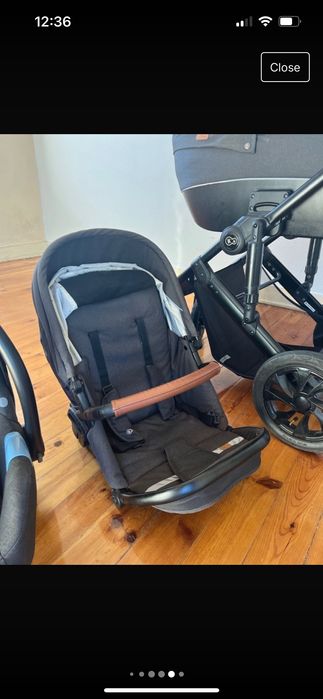 Carrinho de Bebé KINDERKRAFT Esme Multifuncional 3 em 1