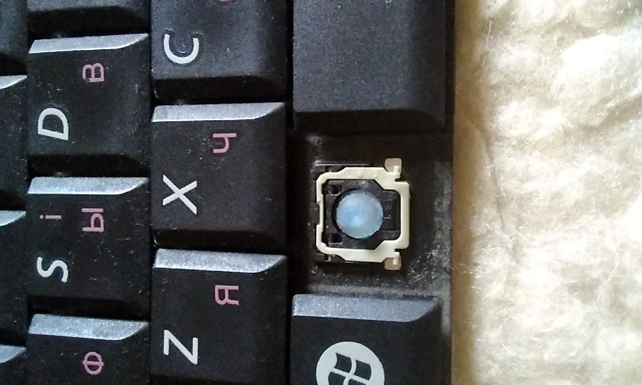 клавіатура ноутбука samsung r60/r60+неробоча