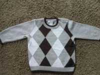 Sweterek sweter rąby z angory h&m 74