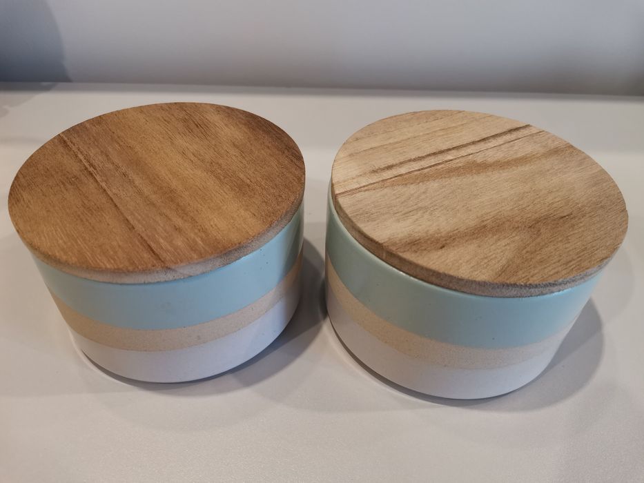 Świeczki świece zapachowe CITRONELLA w ceramice.