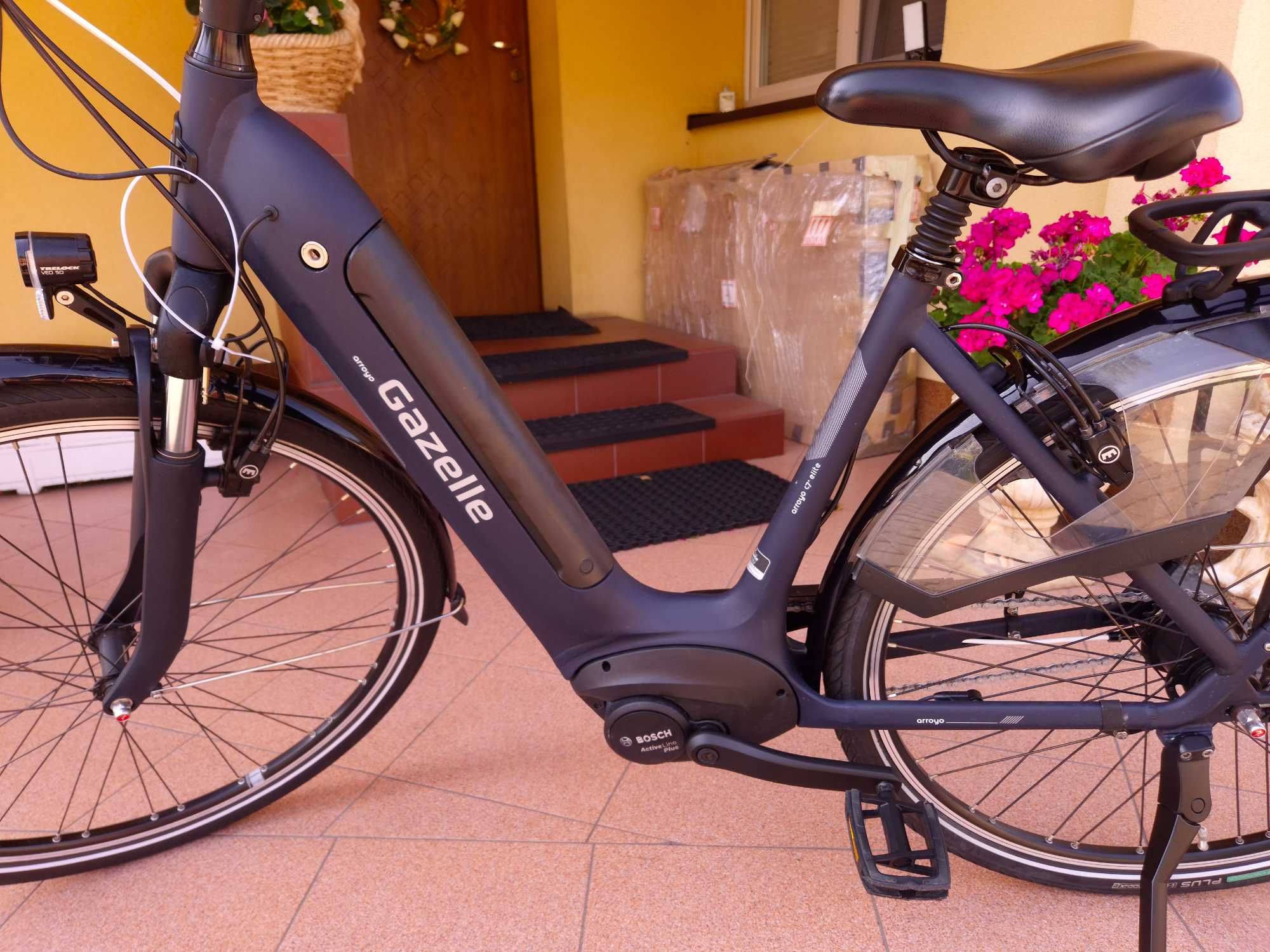 Rower elektryczny GAZELLE  Arroyo C7+ Elite S/49 cm BDB.STAN ZOBACZ !
