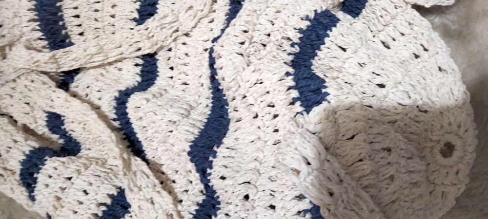 Saco/ mochila tipo ráfia de artesanato