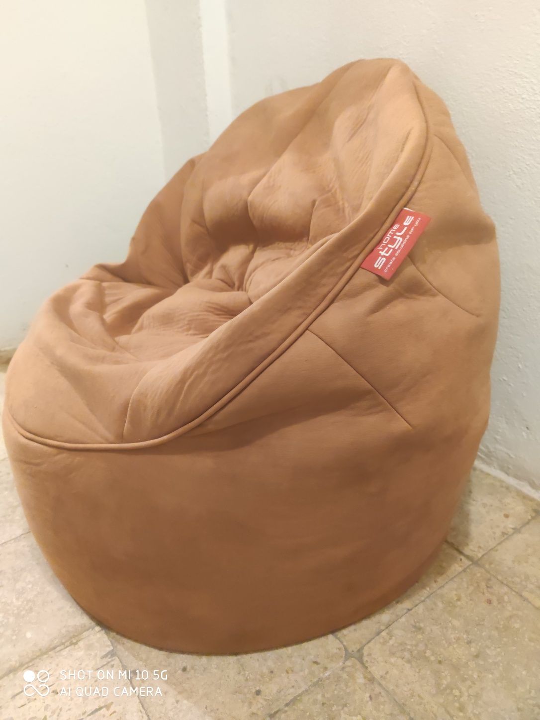 Puff estilo sofá