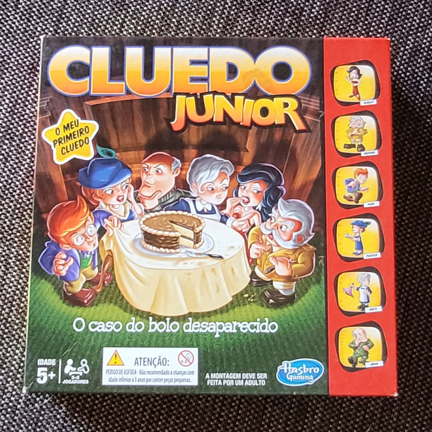 3 Jogos - Party& Co; Cluedo junior e Monopolio junior