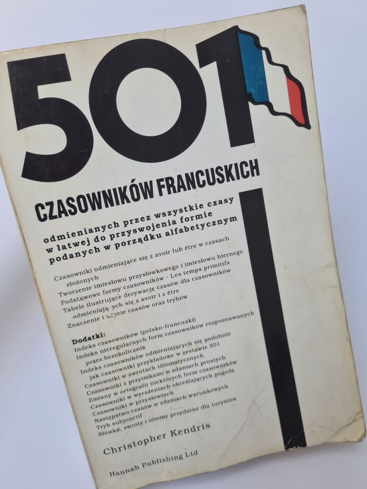 501 czasowników francuskich - Książka