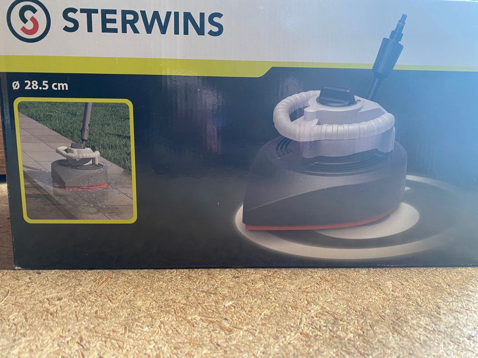 Szczotka obrotowa do tarasów i kostki Sterwins
