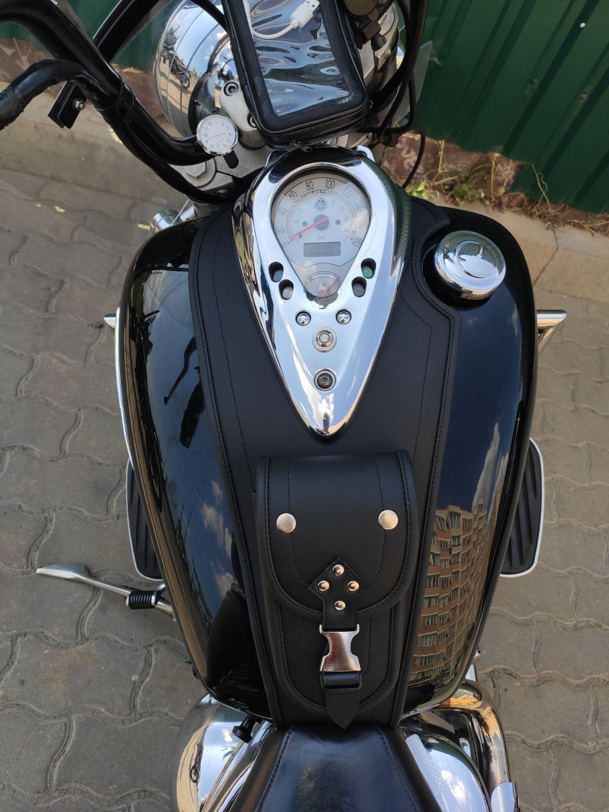 Накладка на бак для Yamaha XVS Drag Star